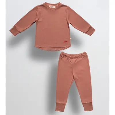 Tiffany Kız Termal Pijama Takımı Pembe