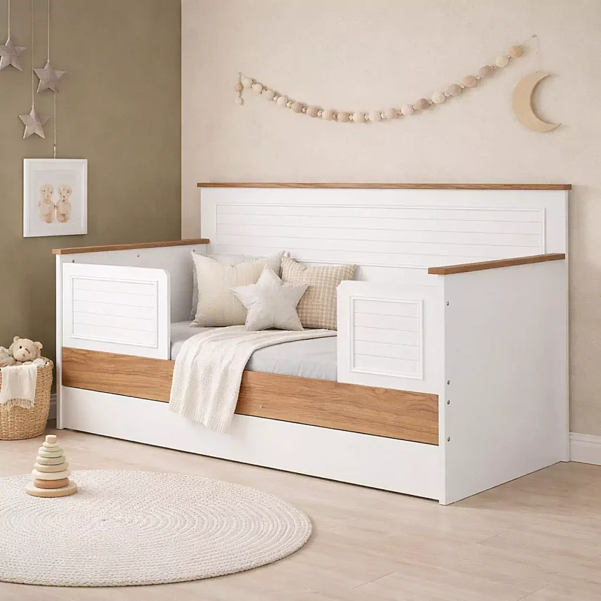 Tiffany Line Montessori Karyola 90x190 Naturel - 1