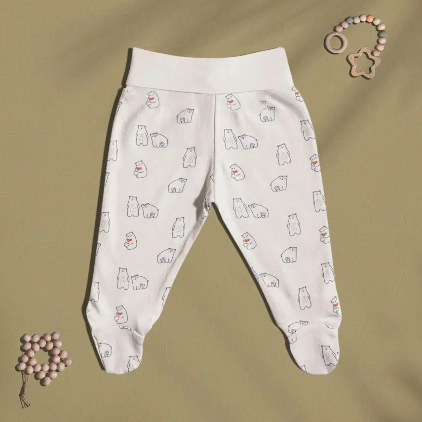 Tiffany Pantolon Bears Organic Theme - 1