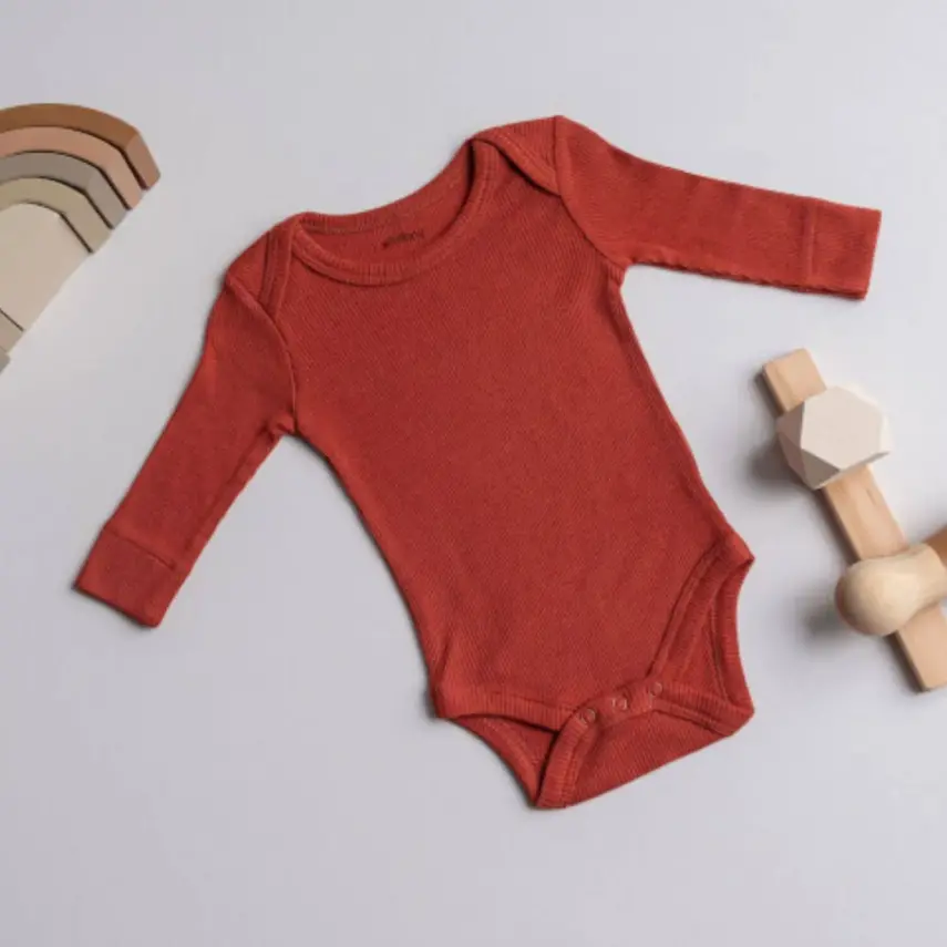 Tiffany Unisex Body Uzun Kol Ecofriends Theme Bordo - 1