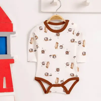 Tiffany Unisex Body Uzun Kol Honey Bear - 2
