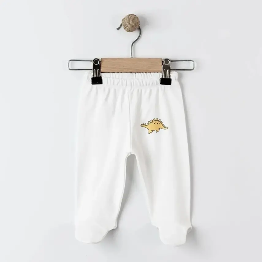 Tiffany Unisex Pantolon Patikli 3lü Dinosaur Theme - 3