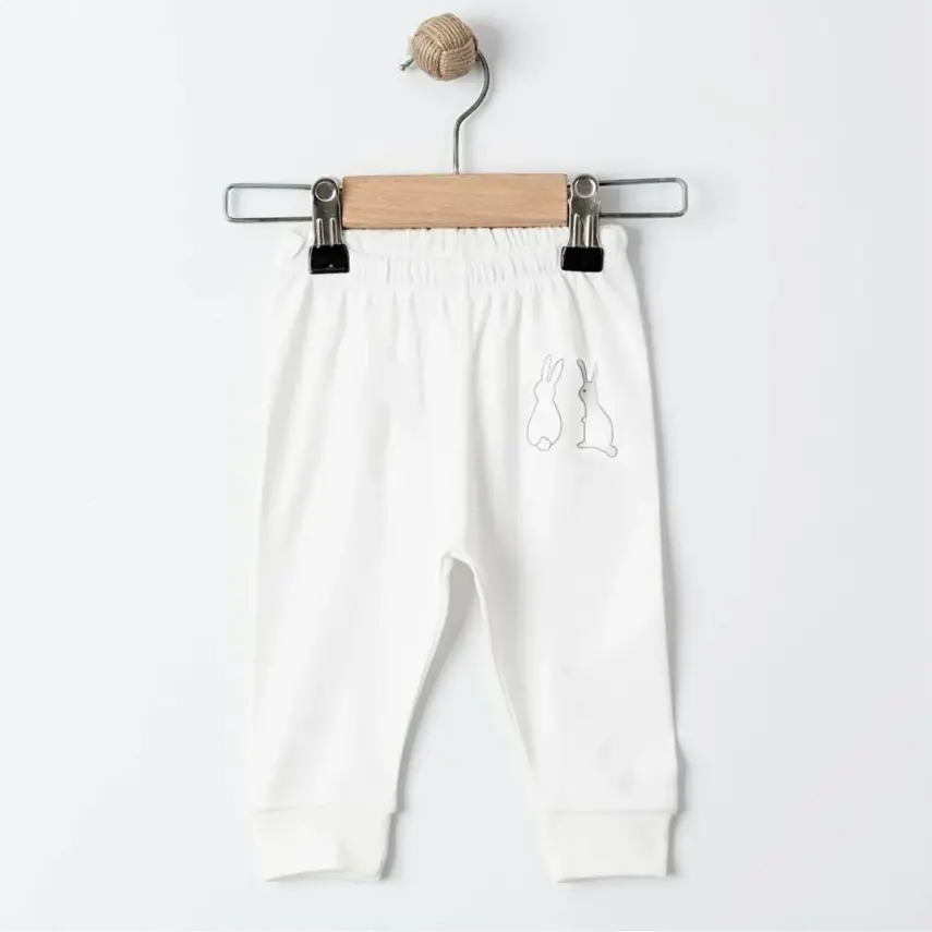 Tiffany Unisex Pantolon Patiksiz 3lü Rabbit Theme - 9