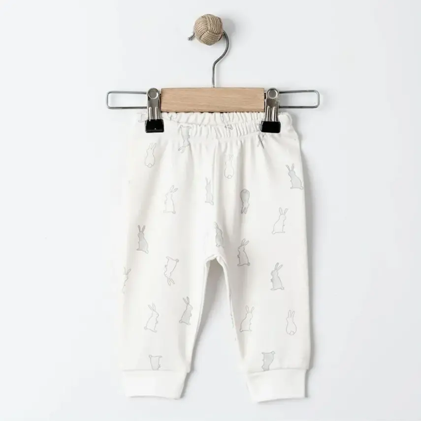 Tiffany Unisex Pantolon Patiksiz 3lü Rabbit Theme - 10