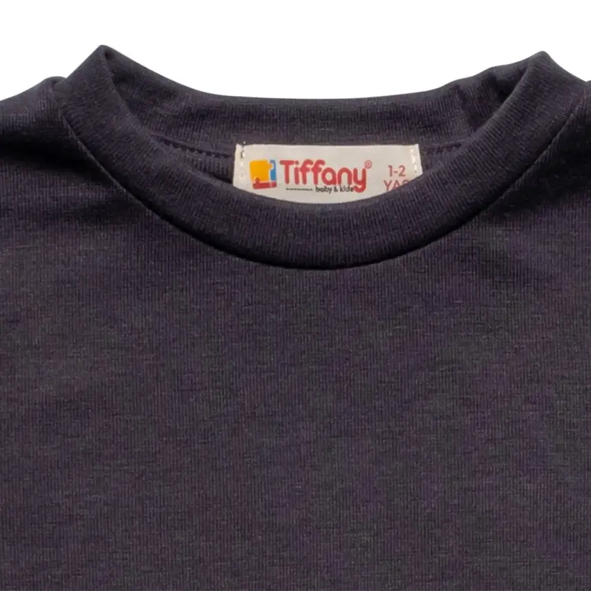 Tiffany Unisex Termal Pijama Takımı Füme - 2