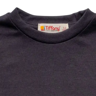 Tiffany Unisex Termal Pijama Takımı Füme - 6