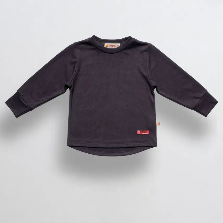 Tiffany Unisex Termal Pijama Takımı Füme - 7