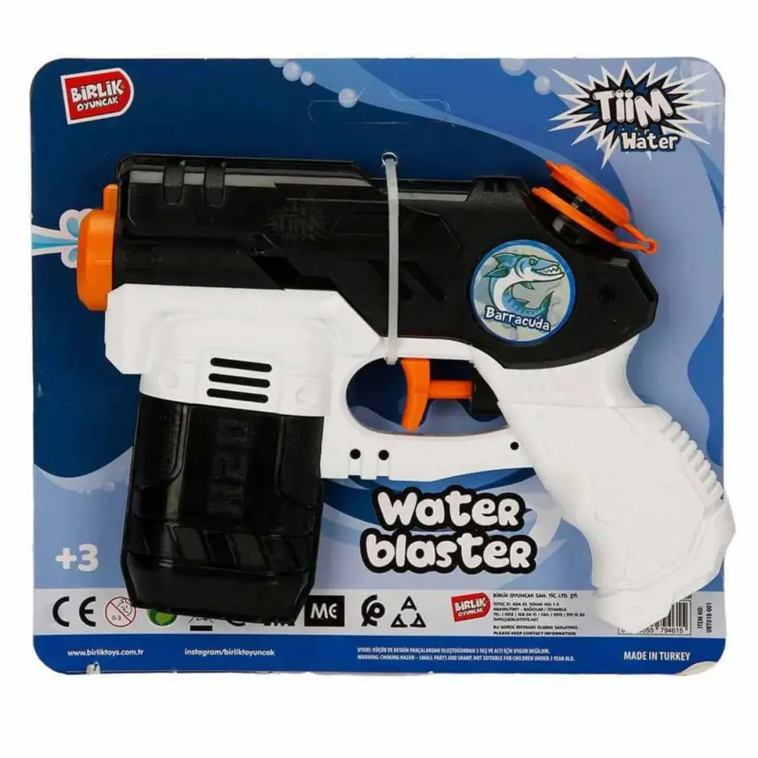 Timm Water Blaster Baracuda Orta Boy Su Tabancası - 1