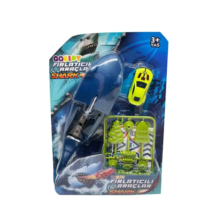 Timsah & Balina Araç Fırlatma Seti - 2