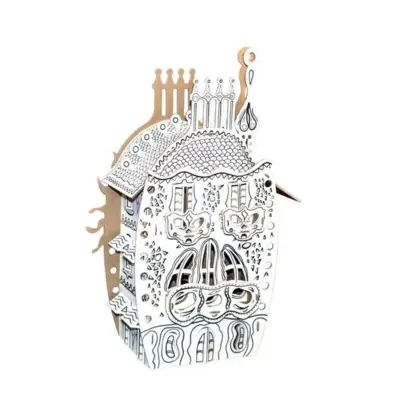 Todo 3D Boyanabiliir Güneş Sahili Evi (1)