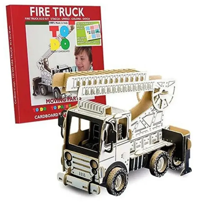 Todo 3D Boyanabiliir İtfaiye Kamyonu - 1