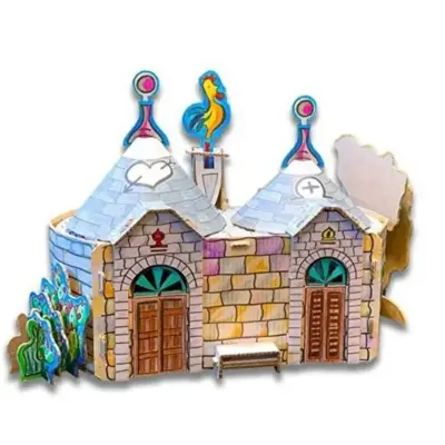 Todo 3D Boyanabiliir Trulli Evleri (1)