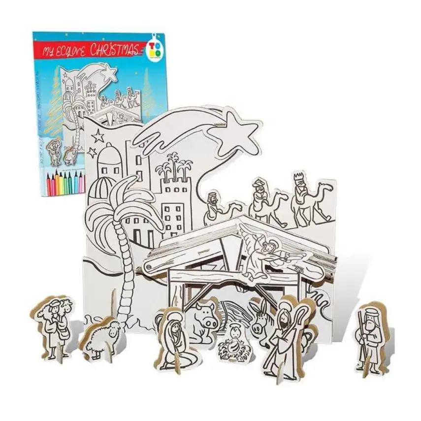 Todo 3D Boyanabilir MyEco Christmas - 1