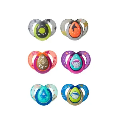 Tommee Tippee Gece Emziği 2li 6-18 Ay (1)