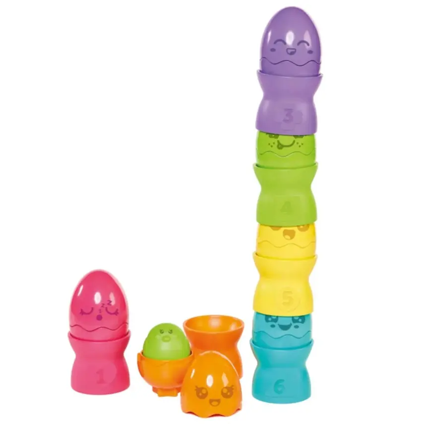 Tomy Yeni Saklambaçlı Yumurta Kule Seti  - 1