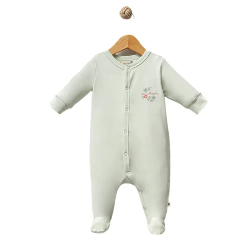 Totstale Hastane Çıkışı 10lu Fall Floral Yeşil - 5