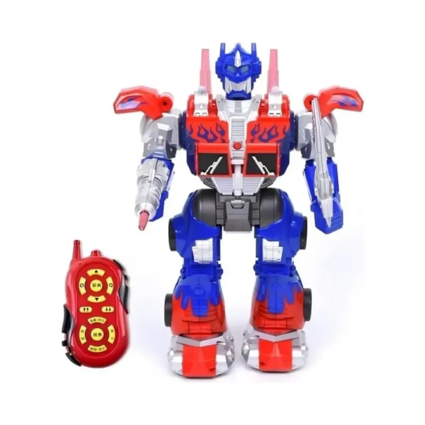 Toycraft Uzaktan Kumandalı Sünger Atarlı Yürüyen Dev Smart Robot - 1