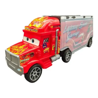 Toysan Bıg Truck Racer Garaje 10 Metal Cars