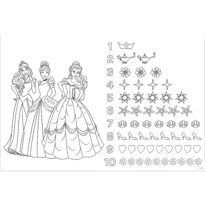 Trefl 24 Parça Puzzle Süper Maxi Princess  - 4