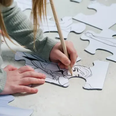 Trefl 24 Parça Puzzle Süper Maxi Princess  - 5