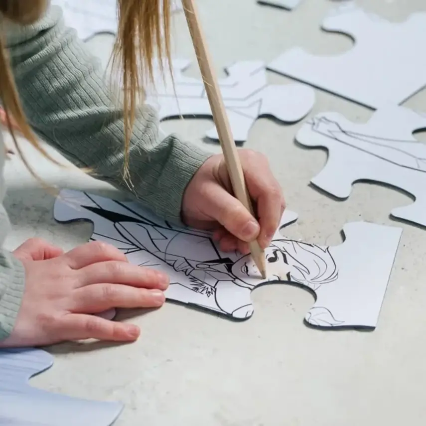 Trefl 24 Parça Puzzle Süper Maxi Princess  - 5