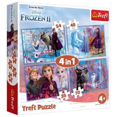 Trefl 4in1 Puzzle Frozen 2