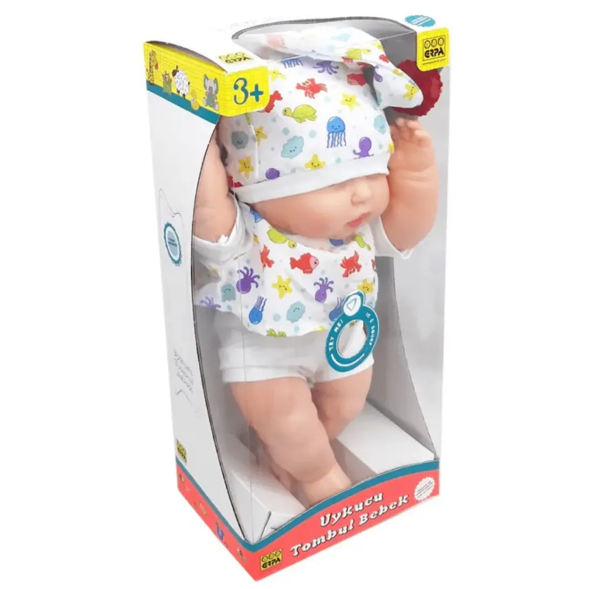 Türkçe Konuşan Tombul Kel Bebek Kutulu - 1