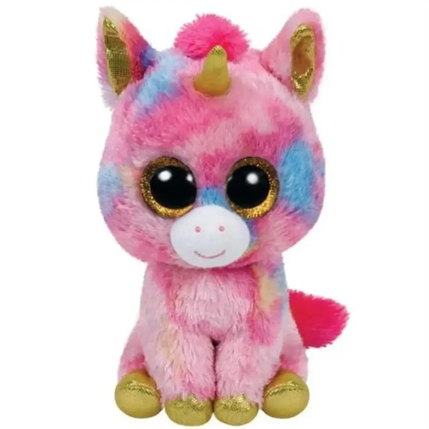 Ty Peluş Fantasia Renkli Unicorn 15 cm - 1