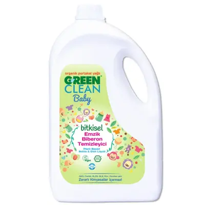 U Green Clean Baby Bitkisel Emzik, Biberon ve Oyuncak Temizleyici 2750 ml