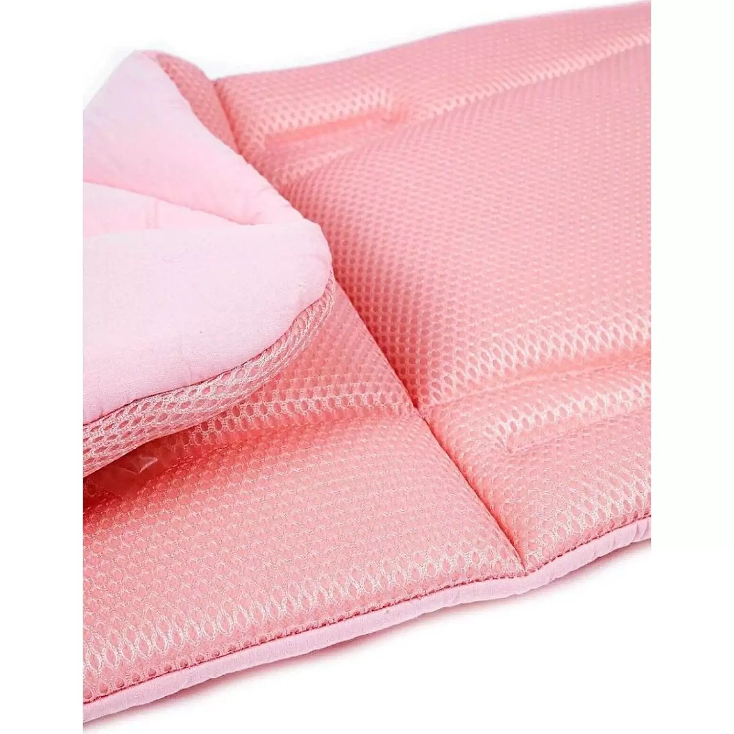 Ubeybi Dört Mevsim Çift Taraflı 3D Puset Minderi Pembe