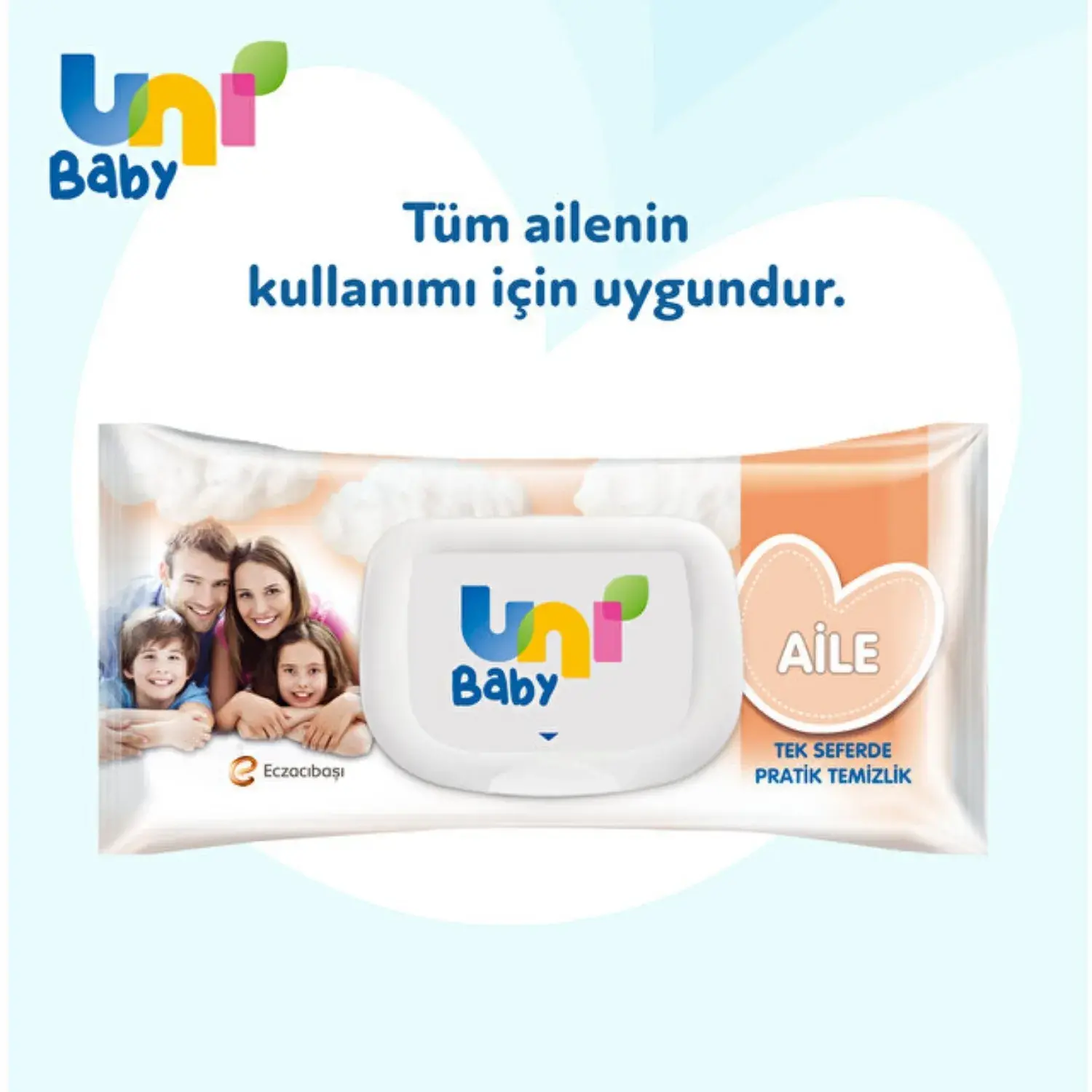 Uni Baby Aile Islak Mendil 90 Yaprak
