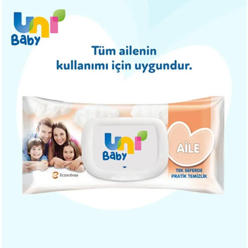 Uni Baby Aile Islak Mendil 90 Yaprak - 6