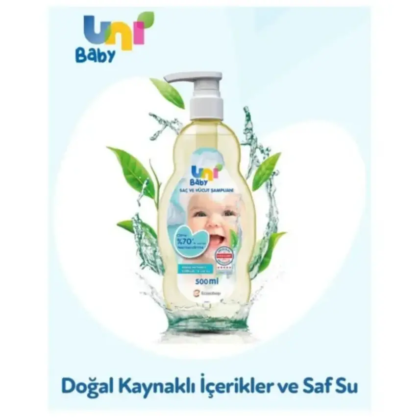 Uni Baby Bebek Şampuanı 500 ml *4 - 2