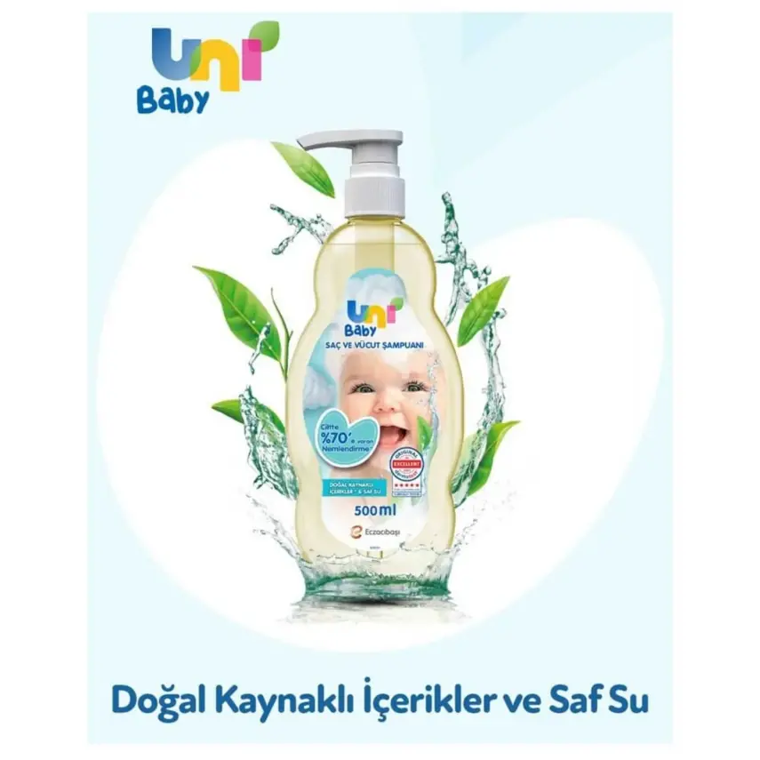 Uni Baby Bebek Şampuanı 500 ml - 2