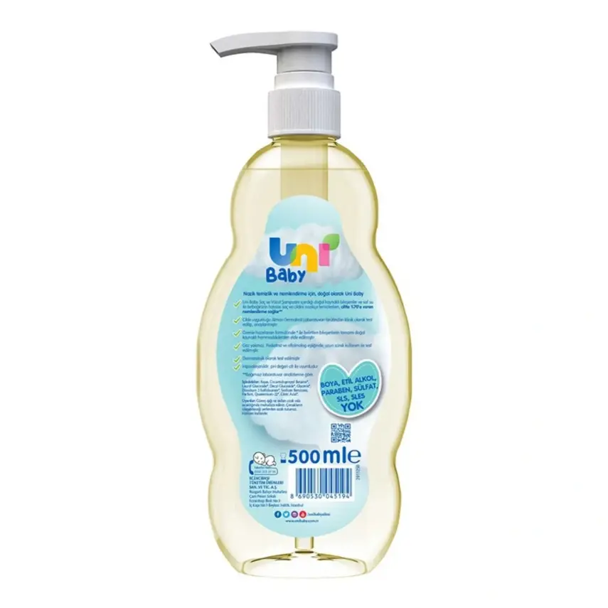 Uni Baby Bebek Şampuanı 500 ml - 9