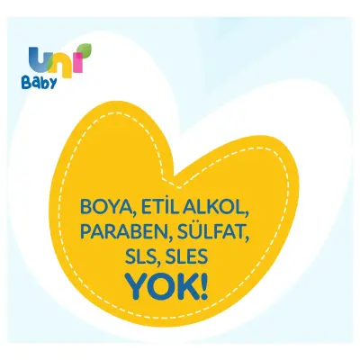 Uni Baby Papatya Özlü Bebek Şampuanı 700 ml (Yeni) x2 Adet - 2
