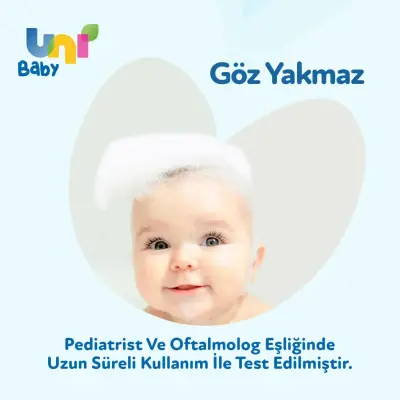 Uni Baby Şeffaf Bebek Şampuanı 900 ml (1)