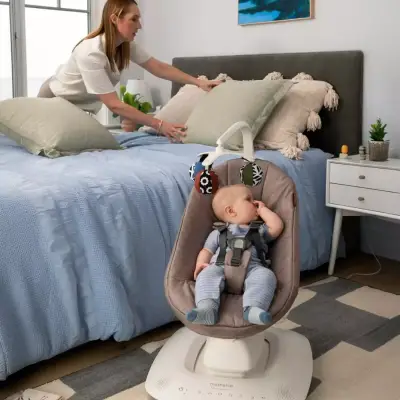 Uppababy Mamaroo 5.0 Elektrikli Ana Kucağı Jake - 6