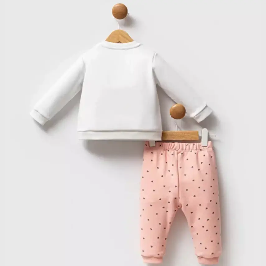 U.S. Polo 2li Takım Beyaz Somon - 4