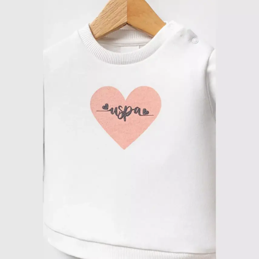 U.S. Polo 2li Takım Beyaz Somon - 2