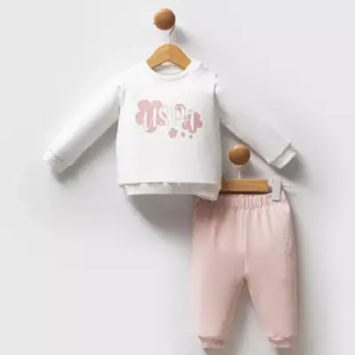 U.S. Polo 2li Takım Beyaz - Pudra