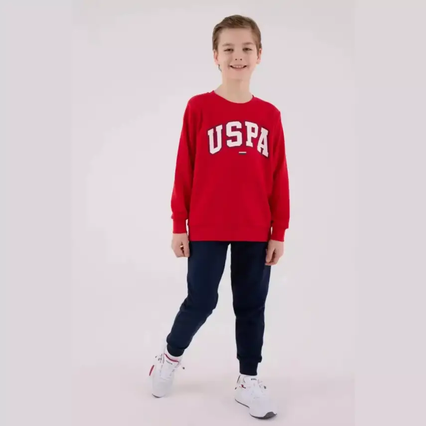 U.S. Polo 2li Takım Kırmızı Kırmızı Lacivert - 3