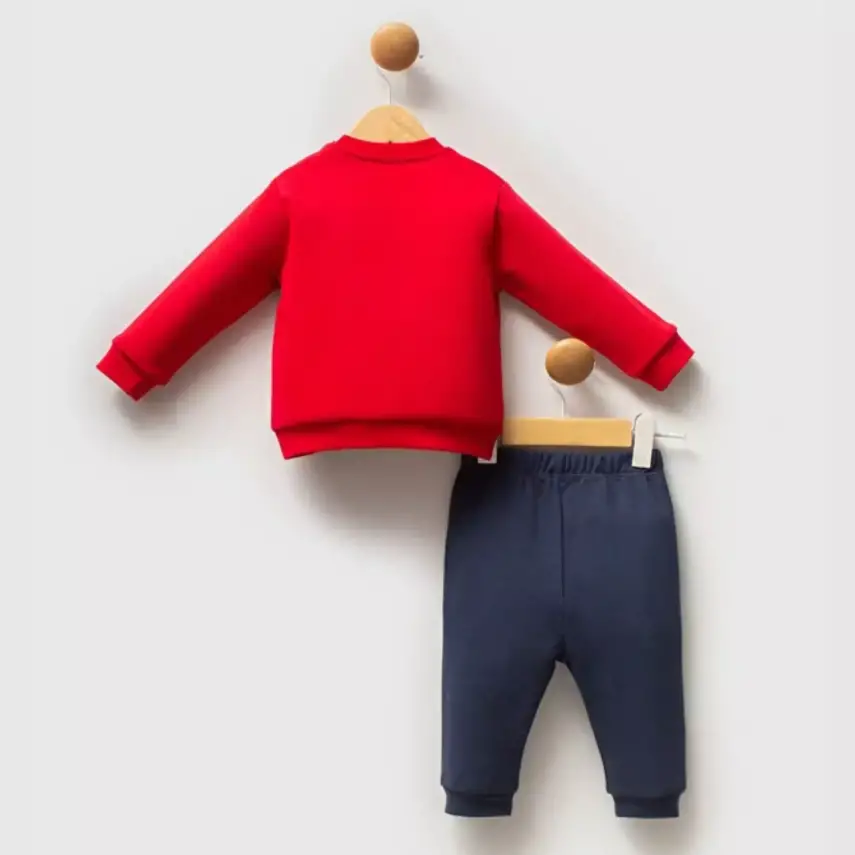 U.S. Polo 2li Takım Kırmızı Kontrast Şeritli - 4