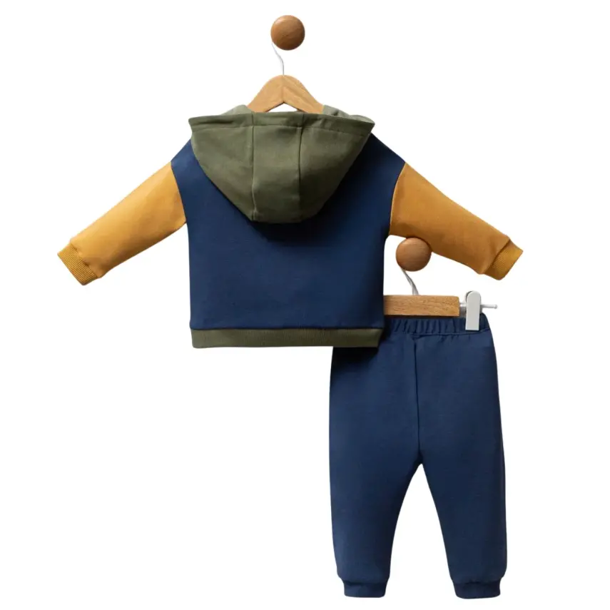 U.S. Polo 2li Takım Koyu İndigo Hardal - 7