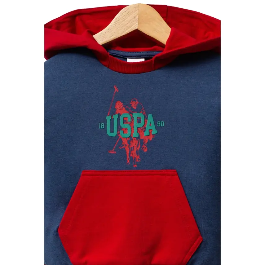 U.S. Polo 2li Takım Koyu İndigo Yeşil - 6