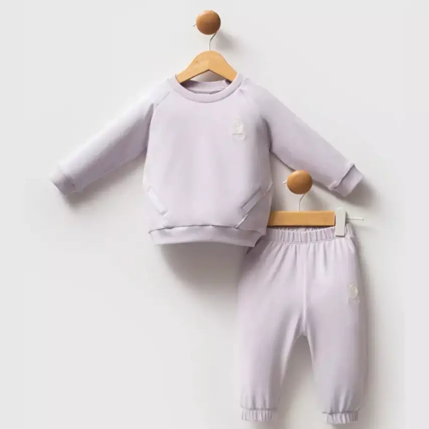 U.S. Polo 2li Kız Çocuk Takım Lila - 1