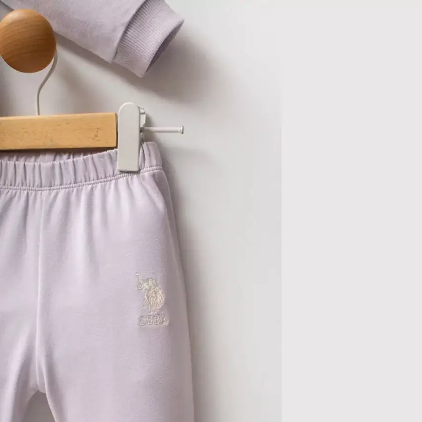 U.S. Polo 2li Kız Çocuk Takım Lila - 3