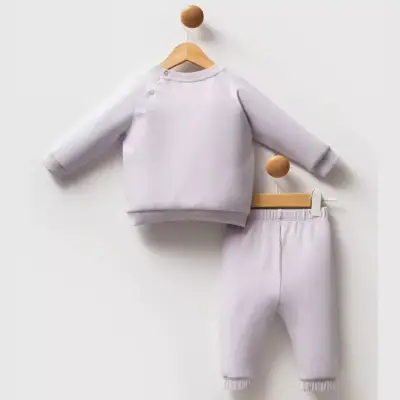 U.S. Polo 2li Kız Çocuk Takım Lila - 4