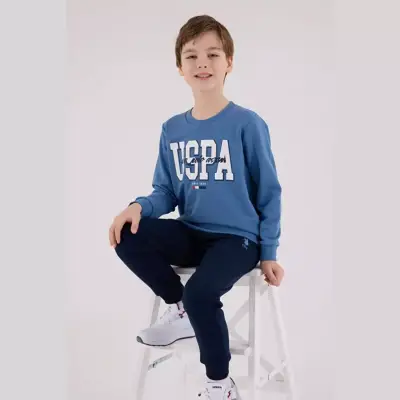 U.S. Polo 2li Takım Mavi (1)