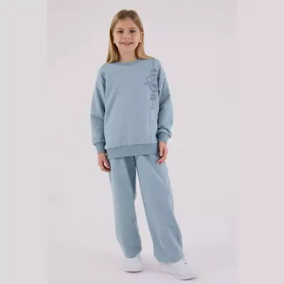 U.S. Polo 2li Kız Çocuk Takım Soft Yeşil - 3